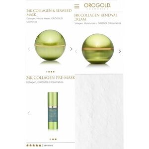 Orogold 24K Collagen Skincare Set